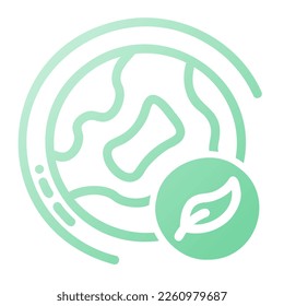 icon ecology earth illustration for web, app, infographic etc