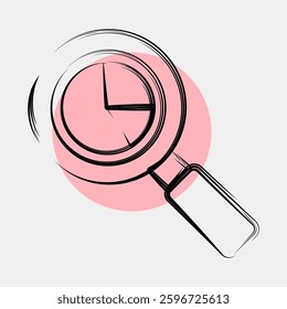 Icon economic analytics. Economy elements. Icon in color spot style.
