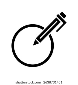 Icon a edit, isolated against a clean background.