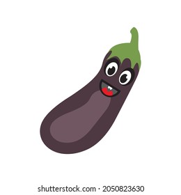 icon eggplant cartoon vector
icon for children
