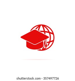 Icon of e-learning.