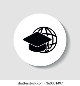 Icon of e-learning.