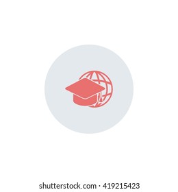 Icon of e-learning.