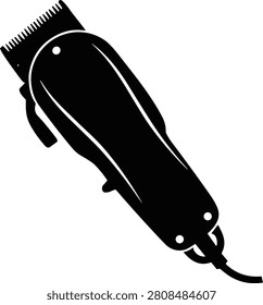 icon electric hair clipper vector illustration