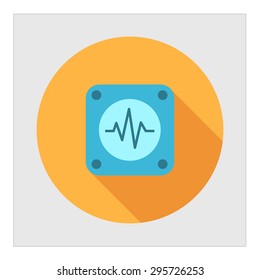 Icon of electrocardiogram