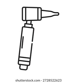icon Electronic body temperature checker Editable Stroke