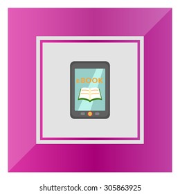 Icon of electronic book