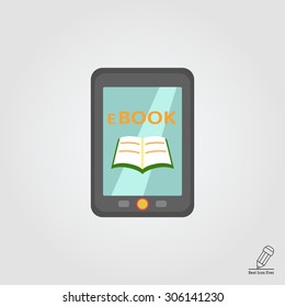 Icon of electronic book