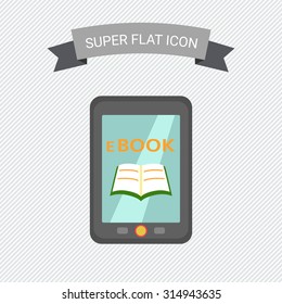 Icon of electronic book