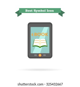 Icon of electronic book