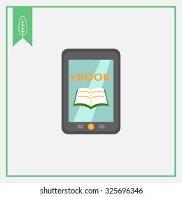 Icon of electronic book