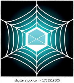 icon of an electronic communication in the form of web