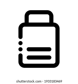 Icon Electronic With Style Outline 