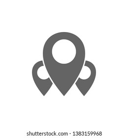 Placeholders  icon. Element of materia flat maps and travel icon. Premium quality graphic design icon. Signs and symbols collection icon for websites