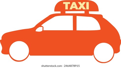 Icon and element Taxi delivery , logistic of commercial, business, driver, transpor public, moving