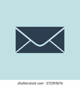 Icon Of E-Mail Or Envelope. EPS 10