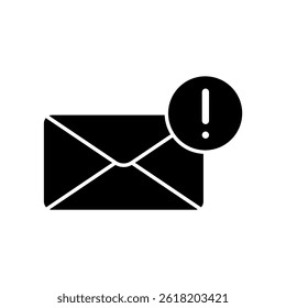 Icon a e-mail, isolated against a clean background.