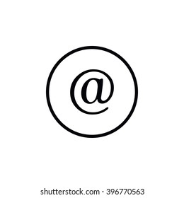 Icon e-mail symbol