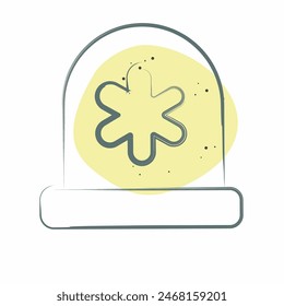 Icon Emergency Siren. related to Emergency symbol. Color Spot Style. simple design illustration