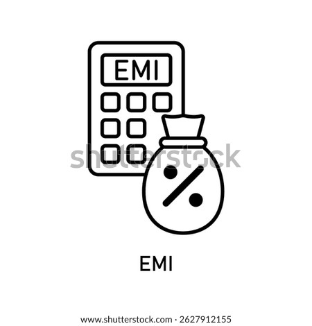 Icon a EMI, isolated against a clean background.