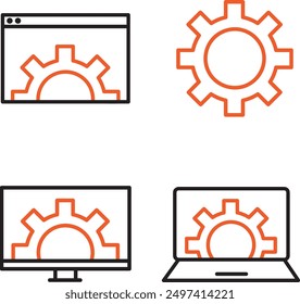 Icon Engineer, Config, Home, User, Pc, Idea, Set Icon Config