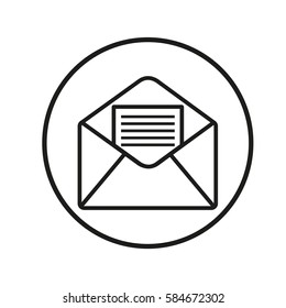 icon envelope letter