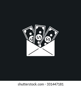 Icon Of An Envelope With Money.