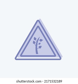 Icon Environment. suitable for Community symbol. two tone style. simple design editable. design template vector. simple symbol illustration