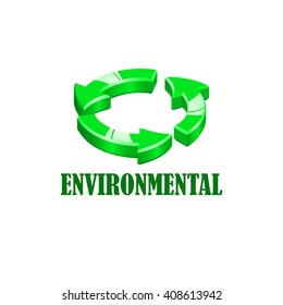 Icon of environmental conservation in various colors