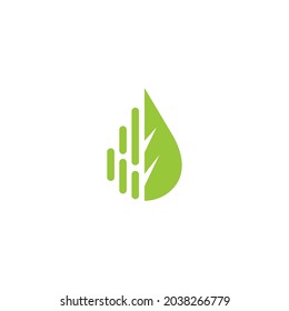 Diseños de logotipos de vectores ambientales de iconos