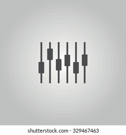 Icon equalizer.