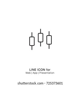 Icon equalizer graphic design single icon vector