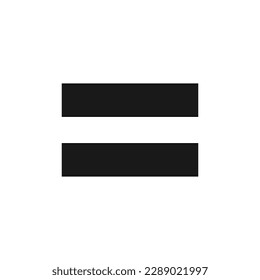 icon equals vector illustration design