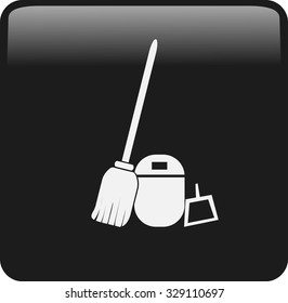 icon of equipmebt for cleaning