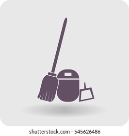 icon of equipmebt for cleaning