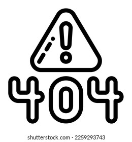 Icon error Illustration can be used for web app info graphic etc