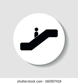 Icon escalator.
