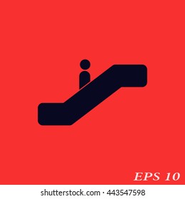 Icon escalator.