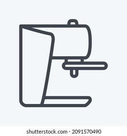 Icon Espresso Machine - Line Style - Simple illustration,Editable stroke,Design template vector, Good for prints, posters, advertisements, announcements, info graphics, etc.