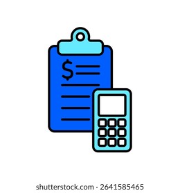 Icon a estimate, isolated against a clean background.