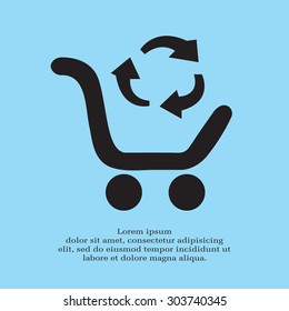 icon exchange of goods