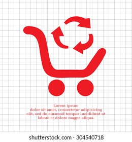 icon exchange of goods