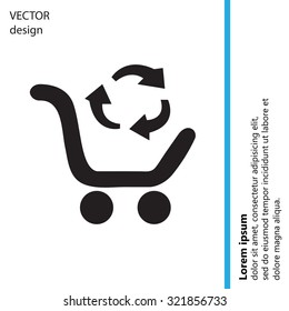 icon exchange of goods
