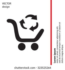 icon exchange of goods