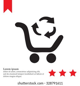 icon exchange of goods