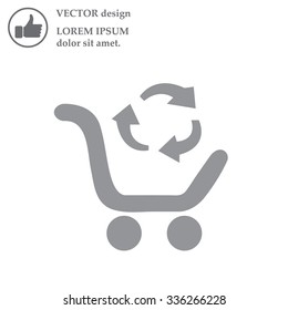 icon exchange of goods