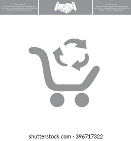 icon exchange of goods