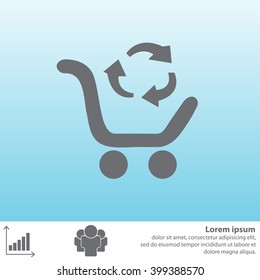 icon exchange of goods