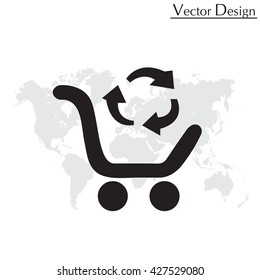 icon exchange of goods