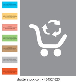 icon exchange of goods